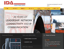 Tablet Screenshot of idaco.com